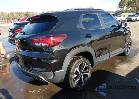 2022 Chevrolet Trailblazer Fwd Rs z USA, uszkodzony, nr VIN KL79MTSL2NB038570